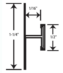 T-divider measurements profile