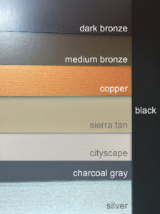 Color Choices Painted Steel Kynar